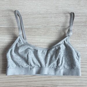 Dealworthy Gray Bralette Bra Small